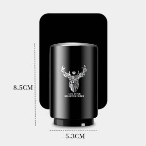 Automatic Wire Stainless Steel Bottle Opener Magnet Party Push Wine Opener Soda Lid Opener Bar