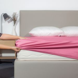 (Nhiều Kích Cỡ) Ga Giường Cotton 100% Hàn Quốc Gòn Bedding Màu Trơn Nhiều Màu Kích Thước 1mx2m 1m2x2m 1m4x2m 2mx2m 2m2x2m