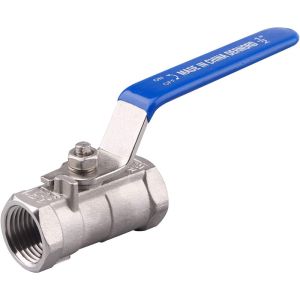 WASTELAND BEAUTY SS304 Stainless Steel Ball Valve 1/2" 3/4" 1" 1/4" 3/8 2P Threaded Ball Valve High Temperature Resistance Female Valve