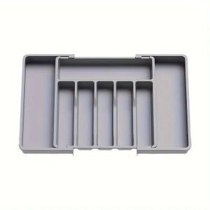 Specool® Drawer Cutlery Organizer with Dividers Expandable Kitchen Utensil Flatware Tray Storage Box