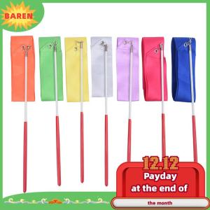 BAREN 2m Professional Gym Ribbons Dance Ribbon Rhythmic Art Gymnastic Ballet Streamer