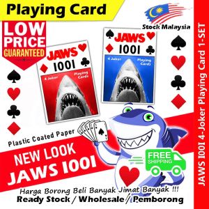 Jaws Playing Card/Jaws Poker Card/JAWS Card/Playing Card/Poker Card/Rummy/Jaws 1001