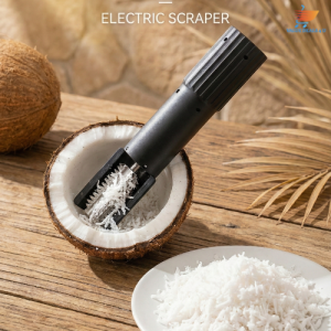 Handheld Electric Coconut Grater - Rechargeable Wireless Coconut Shredder