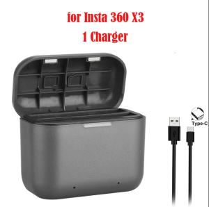 For Insta360 X3 Charger Battery Charging Box for Insta360 X 3 Action Camera Action Camera
