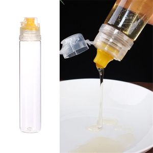 4PCS Portable Mini Reusable Honey Oil Enclosed Salad Squeeze Bottle Plastic Kitchen Outdoor Storage Sauce Packaging Bottle