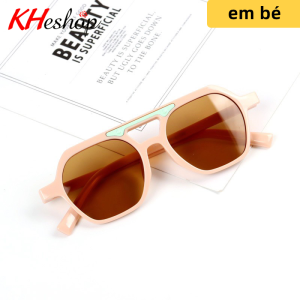 Gọng Kính 2 cầu Form siêu lạ kính Thời Trang cho Bé yêu trào lưu mới 2022 mã Y83123 - kheshop