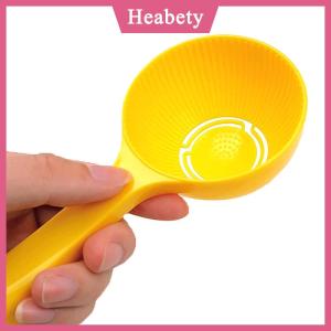 Heabety Nhựa hình thìa thìa gạo không dính DIY gạo Scoop khuôn gạo bóng muỗng nửa vòng gạo Cháo muỗng phụ kiện nhà bếp