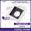 LED Eyeball Casing / Fitting GU10 MR16 Spotlight Downlight LED Casing Single Double Triple Head LED Casing Fixture. 