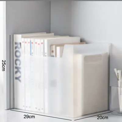 COD Starlight Desktop Storage Buku Alat Tulis Rak Buku Meja Stationary Box Penyimapanan Buku Anti Air Organiser Dokumen File Foldable Desktop Box Container/Foldable Desktop Box/ Container Anti Air Kotak /Penyimpanan Buku Serbaguna HRM321