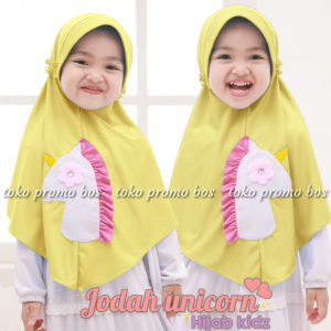 Promo Jilbab Instan Anak Instan Terbaru Jodah Unicorn 3-6 Tahun / Jilbab Anak Sekolah / Jilbab Anak TK Perempuan / Jilbab Anak Jersey / Jilbab Anak Murah
