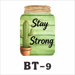 Bottle of motivational words in life wall hanging decor Ornaments