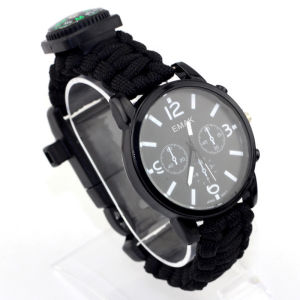 Outdoor Gear Three-Proof gps Black Technology Wrist Climbing Watch Waterproof with Pointer Nylon Paracord Storage Running