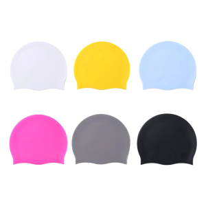 Long Hair Diving Hat Nonslip Professional Swimming Hat Soft Silicone Swim Hat for Long and Short Hair Comfort