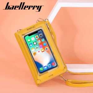 Tas Selempang Wanita Tas Wanita Baellerry Dompet HP Touch Screen Serbaguna Tas Import Terbaru Dompet Wanita Kulit Sintetis Kekinian