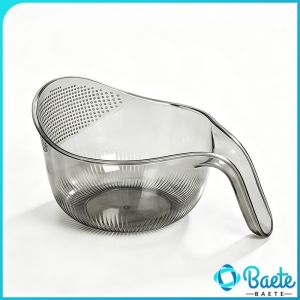 Baete Plastic Vegetable Fruit Washing Basket Kitchen Washing Drain Basket for Fruits Vegetables
