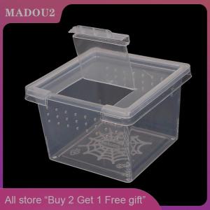 [COD] SHPYHT TOY Plastic Insect Spider Habitat Feeding Box Case Container Tank Transport Case Toy