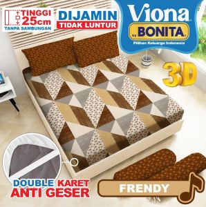 (TERMURAH) SPREI BONITA VIONA 180X200 KING SIZE NO.1 HARGA PABRIK