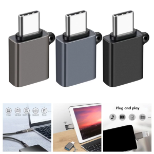 USB C to USB Adapter 3.2 10Gbps USB to USB C Adapter Male to USB 3.2 Female USB 3.2 Type C OTG Converter for PC