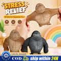 Super Stretchy Gorilla Fidget Toy, Squishy Monkey Squeeze Toy, Splat Maxi Kong, Sensory and Fidget Toy for Kids and Adult. 