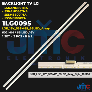 Backlight TV LG 55 Inch 55NANO80TNA 55SM8600PTA 55NANO86TNA 55SM8100PTA