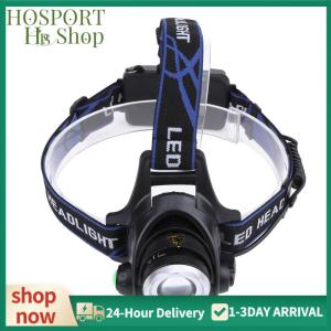 【HPS】 Zoom Waterproof Headlamp Fishing Miner Head Torch Chargeable Headlight