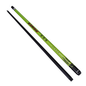 ไม้คิวบิลเลียดสีขาวเขียว 8010 เทคโนโลยีคาร์บอนสีดำ ไม้คิวแยก 1/2 สไตล์จีน ไม้คิวพูลสีดำแปด ไม้คิวเก้าลูกสไตล์อเมริกัน