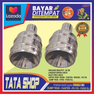 knalpot suara serigala truk ps125/canter/turbo/hyno/fuso/dump truk dll berkwalitas