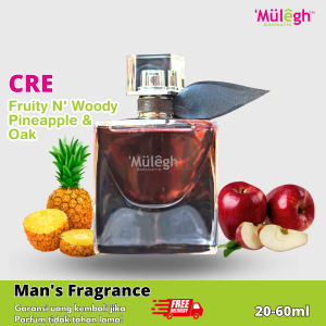 Mulegh Parfum - CRE 20-60ml | Parfum Pria Wangi 12Jam 24Jam & 36Jam