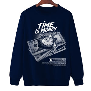 TIME IS MONEY | Sweater Pria dan Wanita | Distro | Diskon | Terbaru | Keren | Murah | Produk Lokal | CIAO.ID