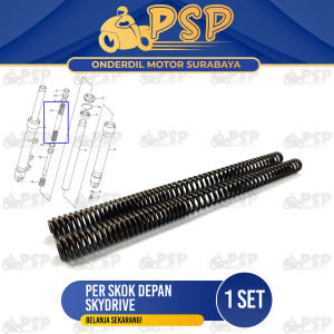 Per Skok Depan SkyDrive (Harga Per Set Isi 2) - Peer Pir Ver Vir Dalam As Linggis Sekok Shockbreaker