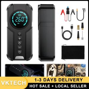 Compact Wireless Air Pump 150PSI 4 in 1 Inflator for Car Motorcycle Bicycle and Sports Balls with USB Charging