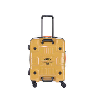 Mendoza MAR-X-328 TURBO【23 inch】Makrolon® 100% Polycarbonate Premium Luggage Impact-Resistant 3D Hardcase Travel Bags Suitcase Japan Hinomoto Silent Double Wheels TSA Lock Double Zipper 23 inch Travel Luggage