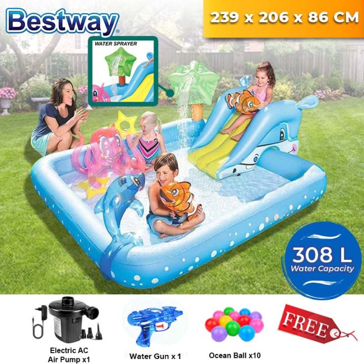 BESTWAY 53052 Inflatable Fantastic Aquarium Play Swimming - Main Image