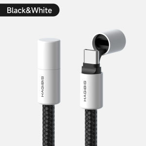 Hagibis USB C to USB C Cable with Dustproof Alloy Protective Cap 240W Type C Cable PD 3.1 Fast Charging Cable for iPhone 16 15 Macbook Pro iPad