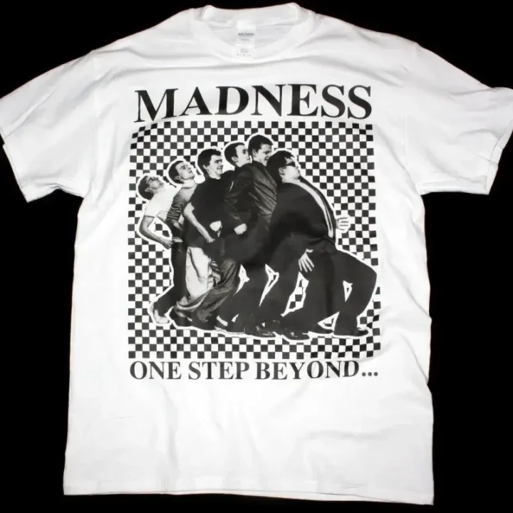 MADNESS ONE STEP BEYOND WHITE T SHIRT TE5915 | Lazada.co.th