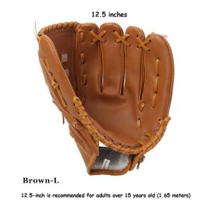 Local stock softball gloves baseball gloves teen baseball gloves for kids baseball men women baseball accessories Baseball gloves 10.5/11.5/12.5 gloves for base ball baseball ball and gloves Outdoor sports equipment Softball Training Gloves Pitcher 1pc