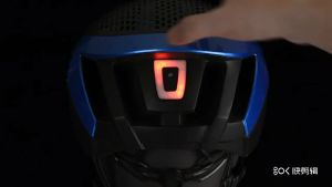 ROCKBROS Bike Light Waterproof Cycling Helmet Taillight Lantern For Bicycle LED USB Rechargeable Safety Night Riding Rear Light