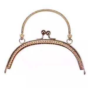 Vintage Bag Kiss Clasp Lock Purse Clasp Frame For Diy Handmade Bag Ornament Work