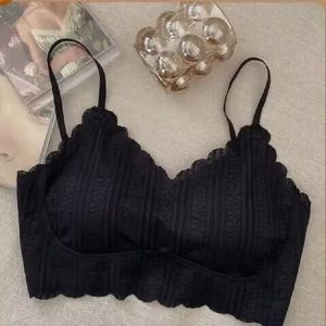 Spring and summer new camisole anti-light underwear feminine no steel ring lace beautiful back wrapped chest tube top thin section
