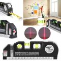 Meteran Laser Waterpass Penggaris Water Pas Level Vertikal Horizontal LEVELPRO03. 