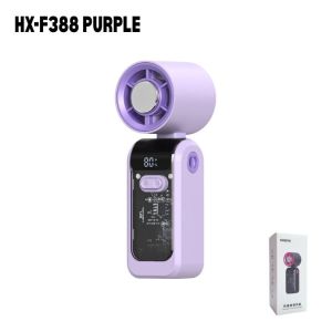 🔥IN STOCK🔥 Portable Handheld Cooling Fan with LED Light Foldable Rechargeable Mini Fan for Travel