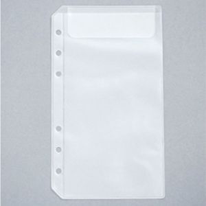 FDGFGG Waterproof A5 A6 Photo Album Refills Card Organizer File Holder Scrapbook PVC Notebook Pouch Bags Binder Pockets Binder Folders Document Filing Bags