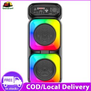 Travel-Friendly Portable Karaoke Speaker with Bluetooth and Microphone for Outdoor Events