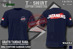 KAOS POLISI JATANRAS TANGAN PANJANG TERBARU - TSHIRT POLISI JATANRAS TANGAN PANJANG - BAHAN COTTON COMBAD 24S - MATERIAL SABLON DIGITAL TRANSFER FILM - GRATIS TAMBAH NAMA