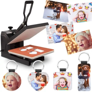 GEYU PU Leather Dye Sublimation Blanks Keychain DIY Creative Double Sides Blank ID Tags Keyring Fashion Heart Heat Transfer Keyring Backpack Decor