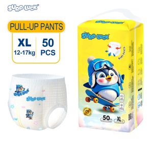 【BUY 1 TAKE 1+3 Free gifts】Surp luck korean diaper 100pcs diaper pants / tape Diapers All Size NB S M L XL XXL XXXL Ultra thin disposable diaper baby free shipping