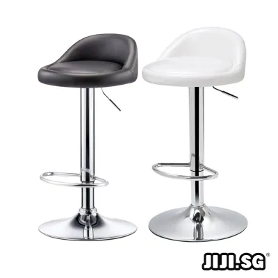 (JIJI SG) Jaymi Bar Stool - Chair / Bar Stool / Furniture / Dining Chair / Cafe / Certified SGS Hydraulic Pump