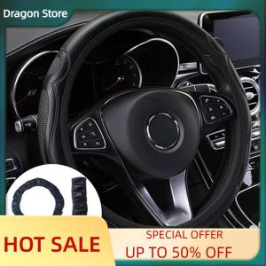 Dragon Bọc Vô Lăng Ô Tô Thông dụng bọc da thoáng khí chống trượt 38cm