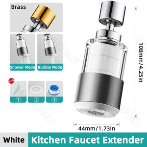 Faucet Filter Head Nozzle Household Tap Water Purifier Kitchen Extension Splash Proof Filter Water Purifier
