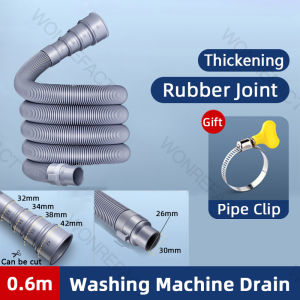 Leak-Proof Washing Machine Drain Outlet Hose Multi-size Universal Gutter Hose Washing Machine Bottom Pipe Extension Pipe SG HDB